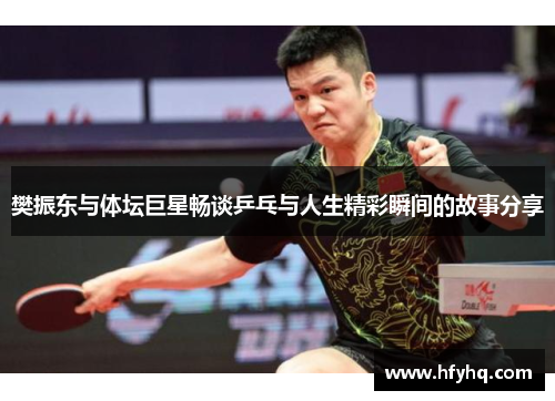 樊振东与体坛巨星畅谈乒乓与人生精彩瞬间的故事分享